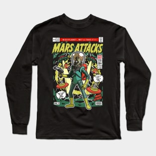 Mars Attacks Long Sleeve T-Shirt